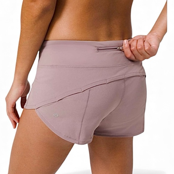 Lululemon Violet Verbena Speed Up 2.5” Athletic Short Size 0 - Picture 4 of 11